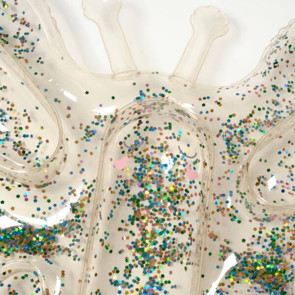Kids Lie-On Float – Butterfly Cotton Candy Glitter