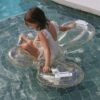 Kids Lie-On Float – Butterfly Cotton Candy Glitter