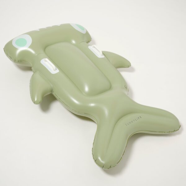 Kids Lie-On Float – Salty the Shark Khaki