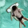 Kids Lie-On Float – Salty the Shark Khaki