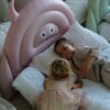 Kids Air Mattress – Monster Pink