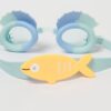 S51KSGAB_3 Swimming Goggles – Finn the Fish Aqua Blue