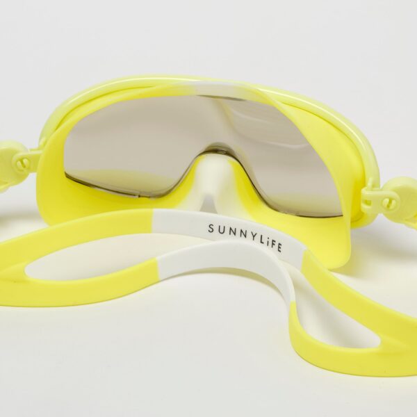 Kids Swim Mask – Salty the Shark Neon Yellow
