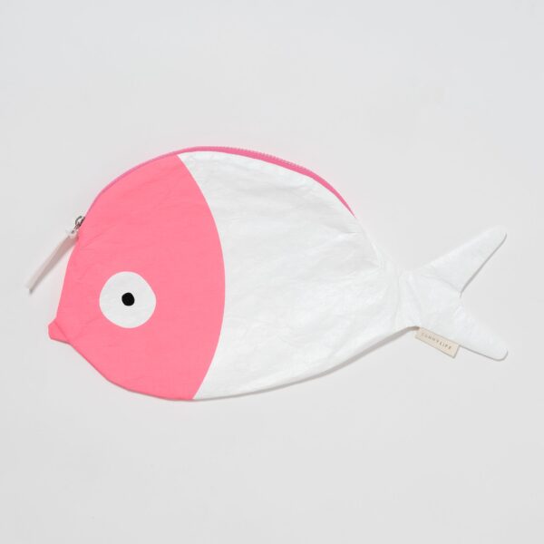 Kids Wet Bag – Melody the Mermaid Neon Pink