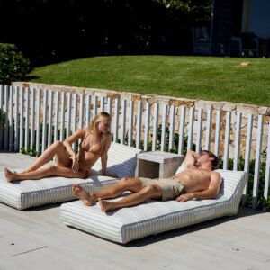 S51LDLGR_LS_2 Luxe Lie-On Lounger – La Palma Sage Stripe