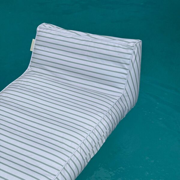 S51LDLGR_L_18 Luxe Lie-On Lounger – La Palma Sage Stripe