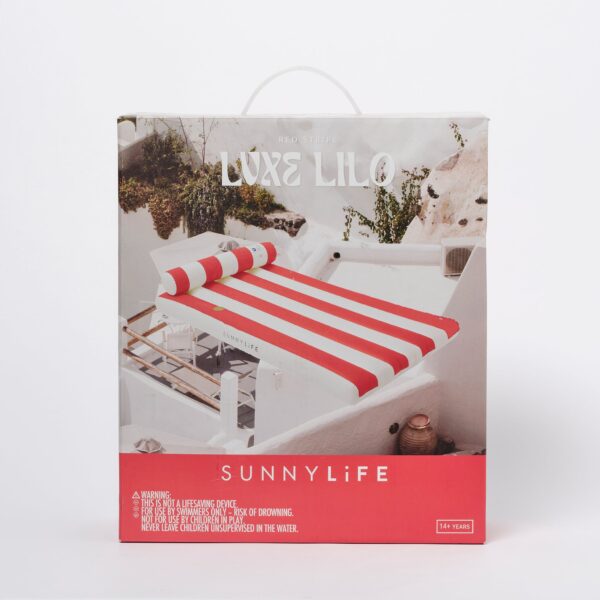 S51LILRS_1 Luxe Lilo – Red Stripe