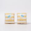 S51NABMS_3 Kids Floaties – Sammy the Seagull Mustard Stripe