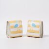S51NABMS_4 Kids Floaties – Sammy the Seagull Mustard Stripe