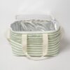 Light Cooler Bag – La Palma Sage Stripe