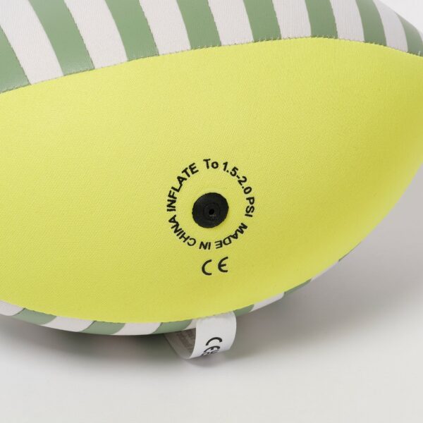 Neoprene Football Tides Out Citrus