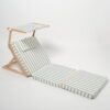 S51PHBSS_1 Pool House Daybed – La Palma Sage Stripe