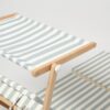 S51PHBSS_5 Pool House Daybed – La Palma Sage Stripe