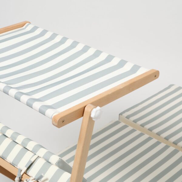 S51PHBSS_5 Pool House Daybed – La Palma Sage Stripe