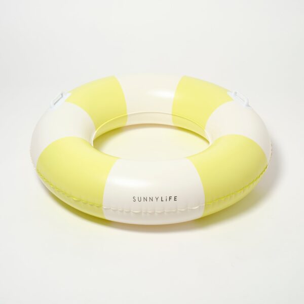 S51SPRYL_5 Slim Tube Pool Ring – Tides Out Citrus Stripe