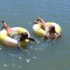 S51SPRYL_L_4 Slim Tube Pool Ring – Tides Out Citrus Stripe