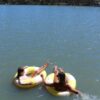 S51SPRYL_L_9 Slim Tube Pool Ring – Tides Out Citrus Stripe