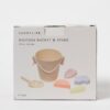 S51SSBML_1 Silicone Bucket & Spade Set – Apple Sorbet Multi