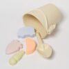 S51SSBML_6 Silicone Bucket & Spade Set – Apple Sorbet Multi