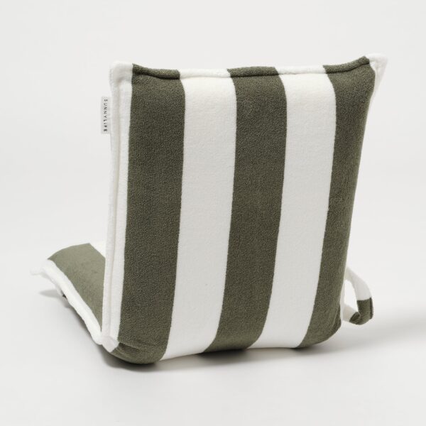 S51TFSVO_4 Terry Travel Lounger – The Vacay Olive Stripe