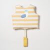 Kids Swim Vest 1-2 – Sammy the Seagull Mustard Stripe