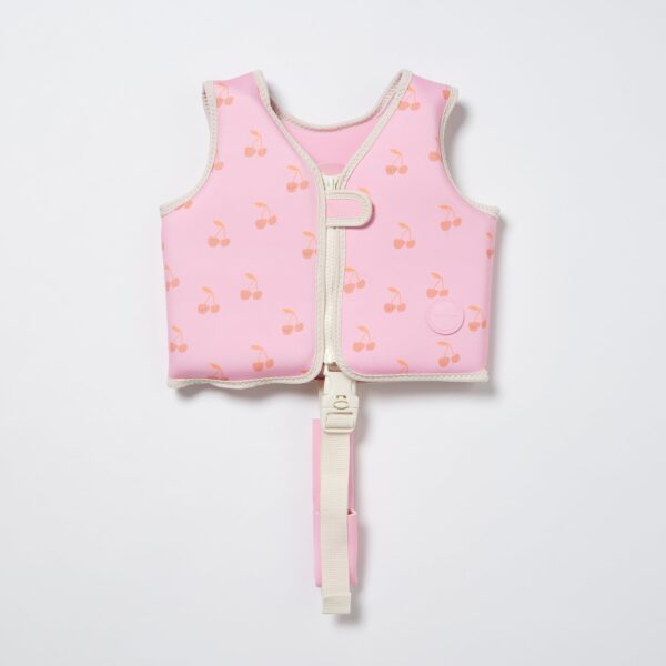 Kids Swim Vest 1-2 – Cotton Candy Cherry