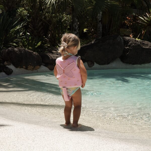 Kids Swim Vest 1-2 – Cotton Candy Cherry