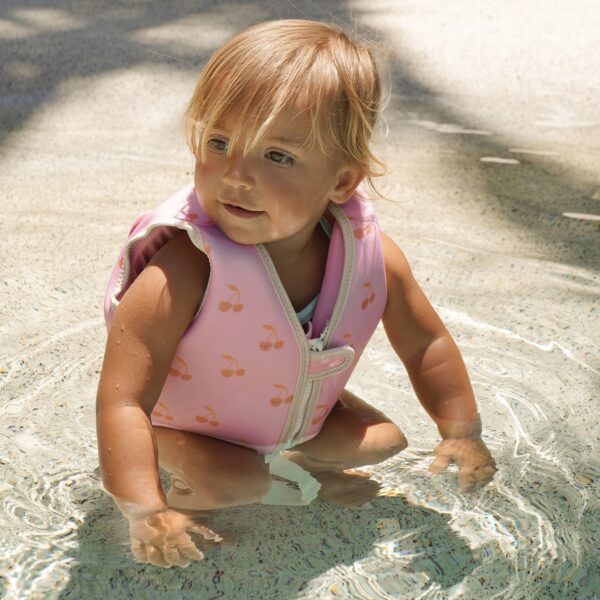Kids Swim Vest 1-2 – Cotton Candy Cherry