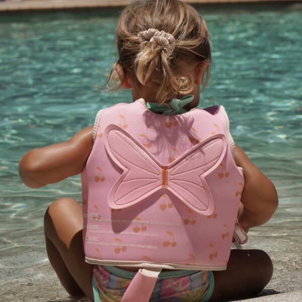 Kids Swim Vest 1-2 – Cotton Candy Cherry