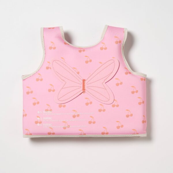 Kids Swim Vest 3-6 – Cotton Candy Cherry