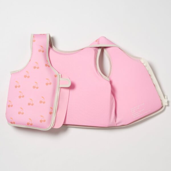 Kids Swim Vest 3-6 – Cotton Candy Cherry