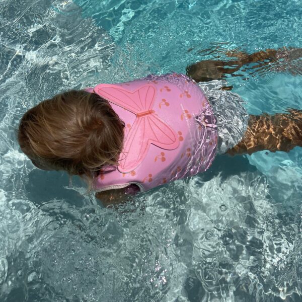 Kids Swim Vest 3-6 – Cotton Candy Cherry