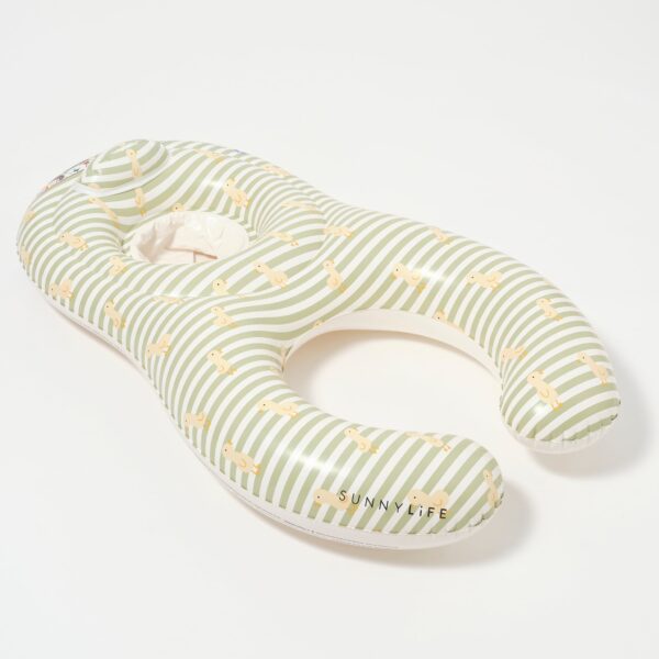 Float Together Baby Seat – Duck Sage Stripe