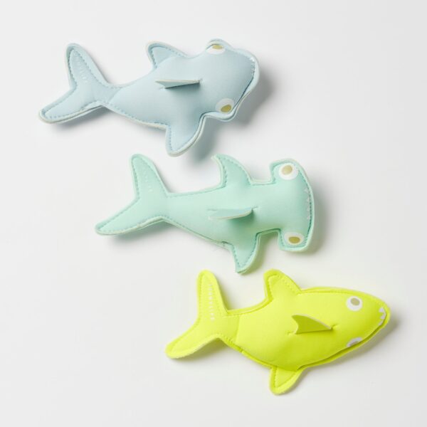 Dive Buddies – Salty the Shark Aqua Neon Yellow
