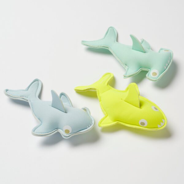 Dive Buddies – Salty the Shark Aqua Neon Yellow