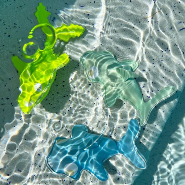 Dive Buddies – Salty the Shark Aqua Neon Yellow