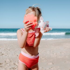 SCDIVSTR_L_2 Dive Buddies – Melody the Mermaid Neon Strawberry
