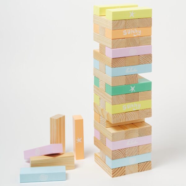 SCGJTPGE_2 Pool Side Giant Jumbling Tower Pastel Gelato