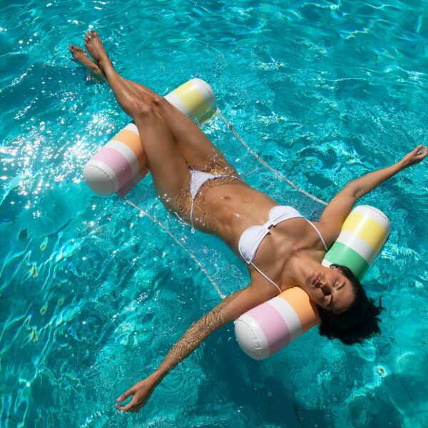 SCHAMPGE_L_2 Hammock Float – Pool Side Pastel Gelato