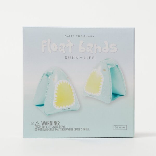 Float Bands – Salty the Shark Aqua