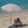 Luxe Beach Umbrella – The Resort Coastal Blue