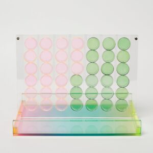 SCLFRSHE_2 Lucite 4 in a Row – Ombre Sherbert