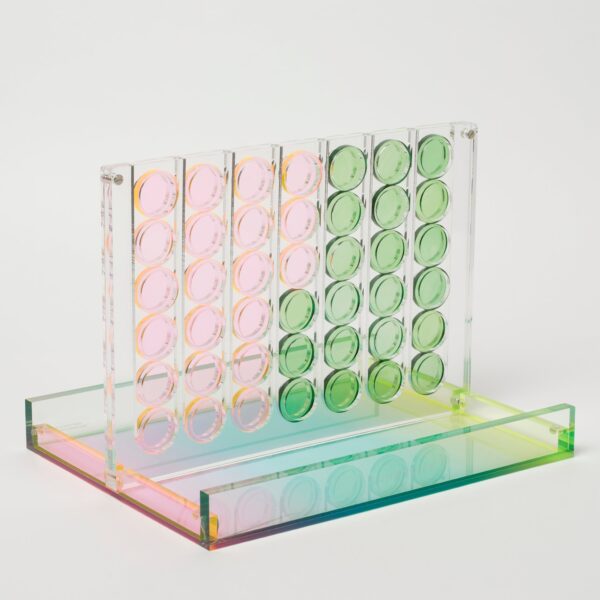 Lucite 4 in a Row – Ombre Sherbert