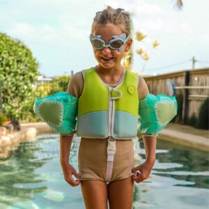SCMSGAQU_L_1 Mini Swim Goggles – Salty the Shark Aqua