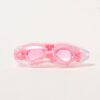 SCMSGNST_1 Mini Swim Goggles – Melody the Mermaid Neon Strawberry