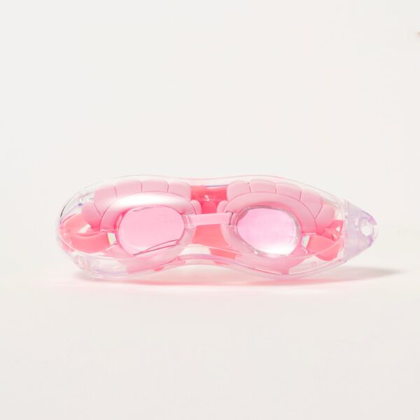 SCMSGNST_1 Mini Swim Goggles – Melody the Mermaid Neon Strawberry