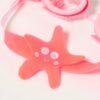 SCMSGNST_2 Mini Swim Goggles – Melody the Mermaid Neon Strawberry