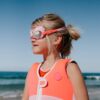 SCMSGNST_L_1 Mini Swim Goggles – Melody the Mermaid Neon Strawberry