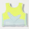SCMSVAQL_2 Swim Vest 3-6 – Salty the Shark Aqua Neon Yellow