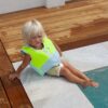 Swim Vest 2-3 – Salty the Shark Aqua Neon Yellow